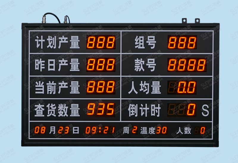 河北邢臺(tái)電子看板樣品