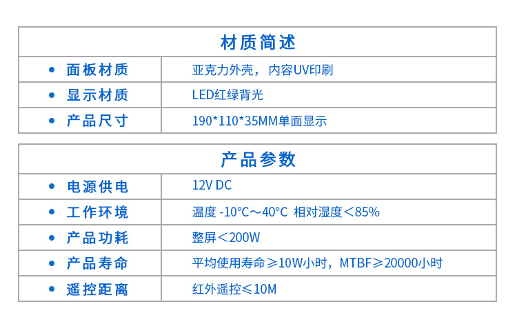 智慧廁所門頭狀態(tài)顯示屏 智慧廁所門頭狀態(tài)顯示屏
