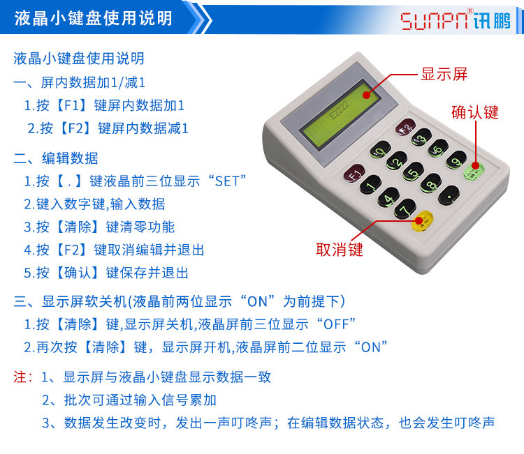 LED取餐叫號(hào)屏使用說明