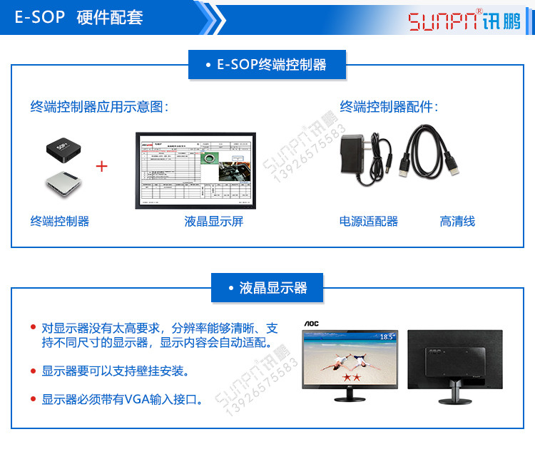 E-SOP電子作業(yè)指導書配套硬件