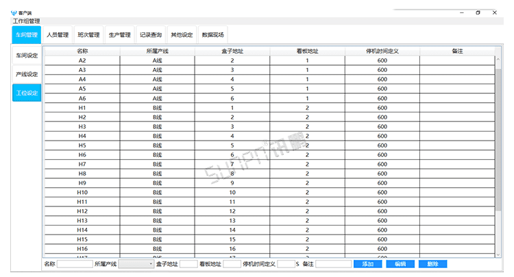 注塑、沖壓機臺系統(tǒng)顯示端展示