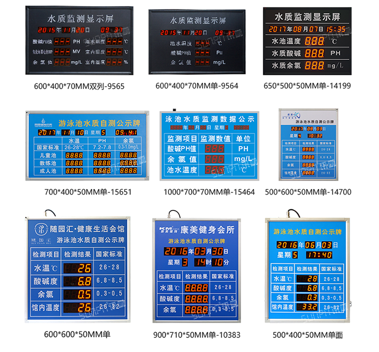 LED水質(zhì)監(jiān)測(cè)看板案例參考