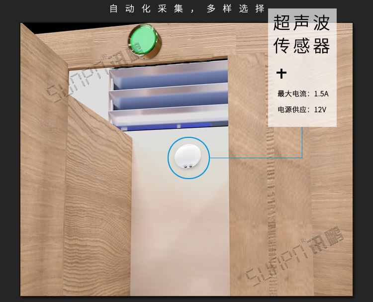 公廁有人無人狀態(tài)顯示燈數(shù)據(jù)采集