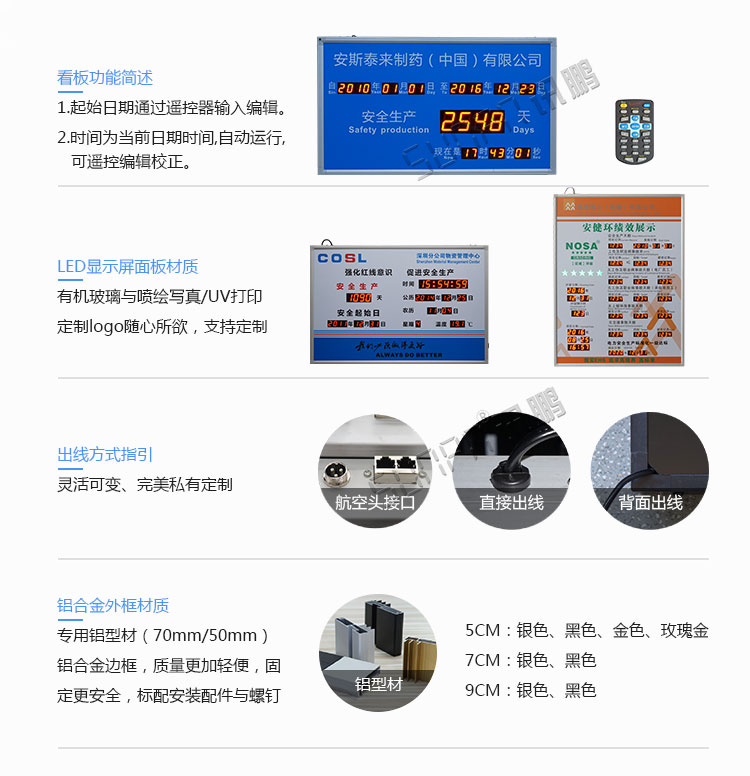 安全運(yùn)行天數(shù)記錄牌產(chǎn)品功能 安全運(yùn)行天數(shù)記錄牌產(chǎn)品功能