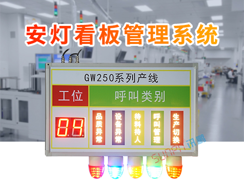 安燈andon系統(tǒng)_產(chǎn)線工位無線呼叫系統(tǒng)_異常報(bào)警電子看板案例