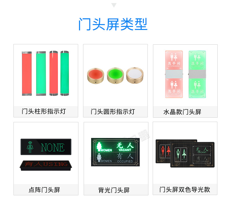 廁所系統(tǒng)門頭屏介紹 廁所系統(tǒng)門頭屏介紹