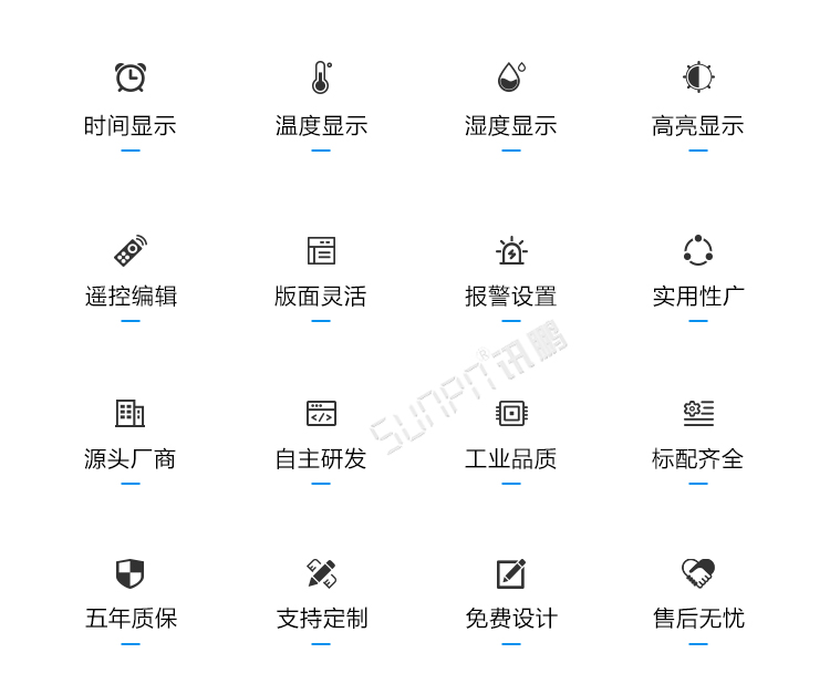 LED溫濕度介紹