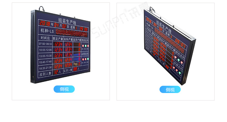 工廠車間看板系統(tǒng)產(chǎn)品實拍