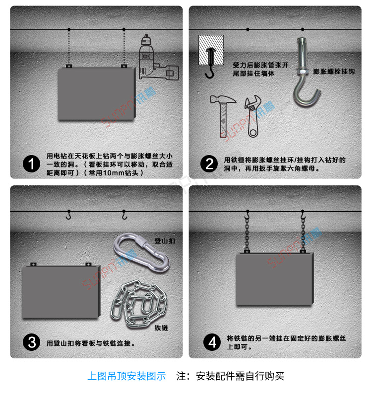 LED天數(shù)倒計時牌安裝說明 LED天數(shù)倒計時牌安裝說明