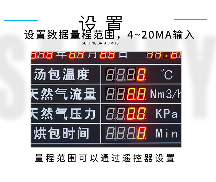 4-20ma信號顯示屏報警提示 4-20ma信號顯示屏報警提示