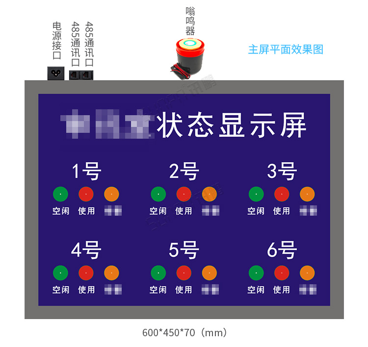 會議室使用狀態(tài)顯示屏產(chǎn)品細(xì)節(jié)