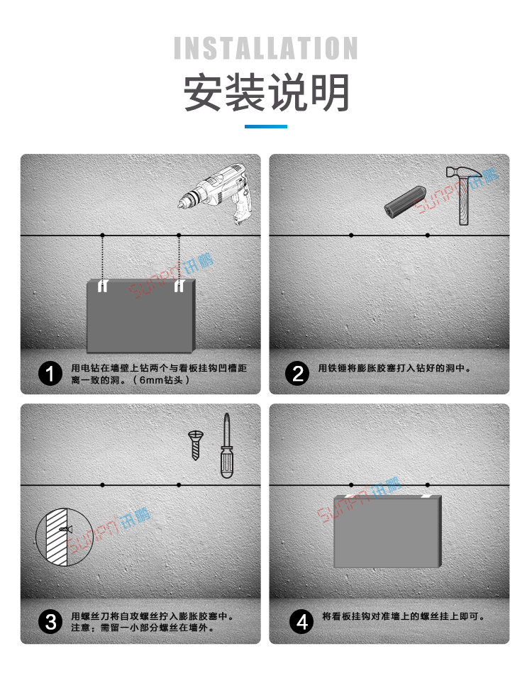 會議室使用狀態(tài)顯示屏安裝說明
