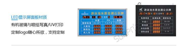 游泳池水質(zhì)監(jiān)測(cè)顯示硬件