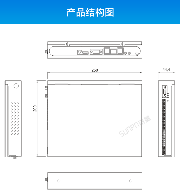 安卓工業(yè)電腦主機產(chǎn)品結構圖