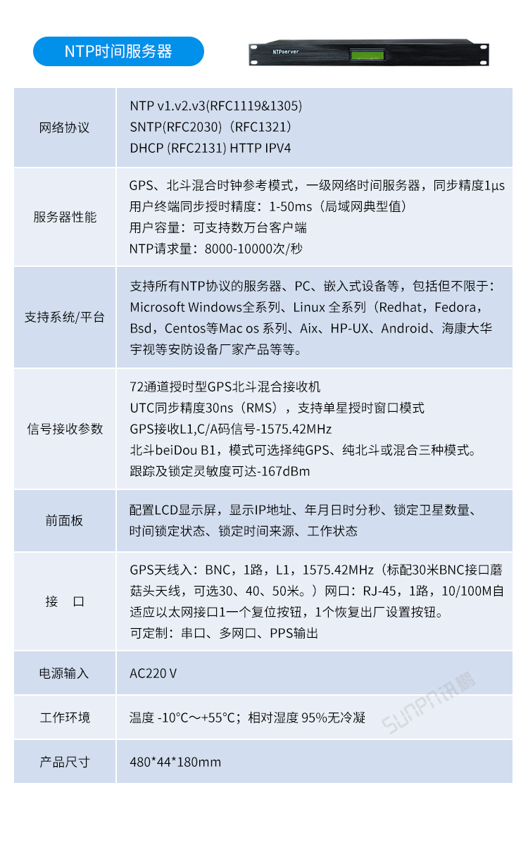 時鐘系統(tǒng)-NTP服務器參數(shù)