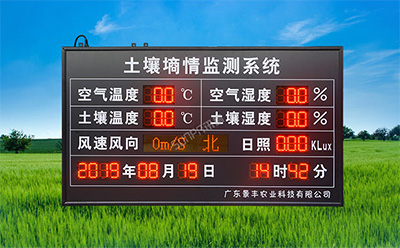 環(huán)境數(shù)據(jù)顯示屏