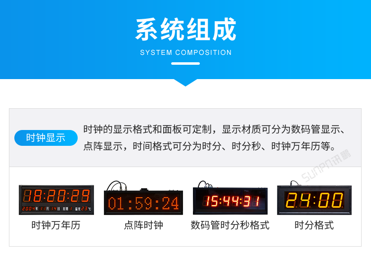 醫(yī)院時(shí)鐘系統(tǒng)組成