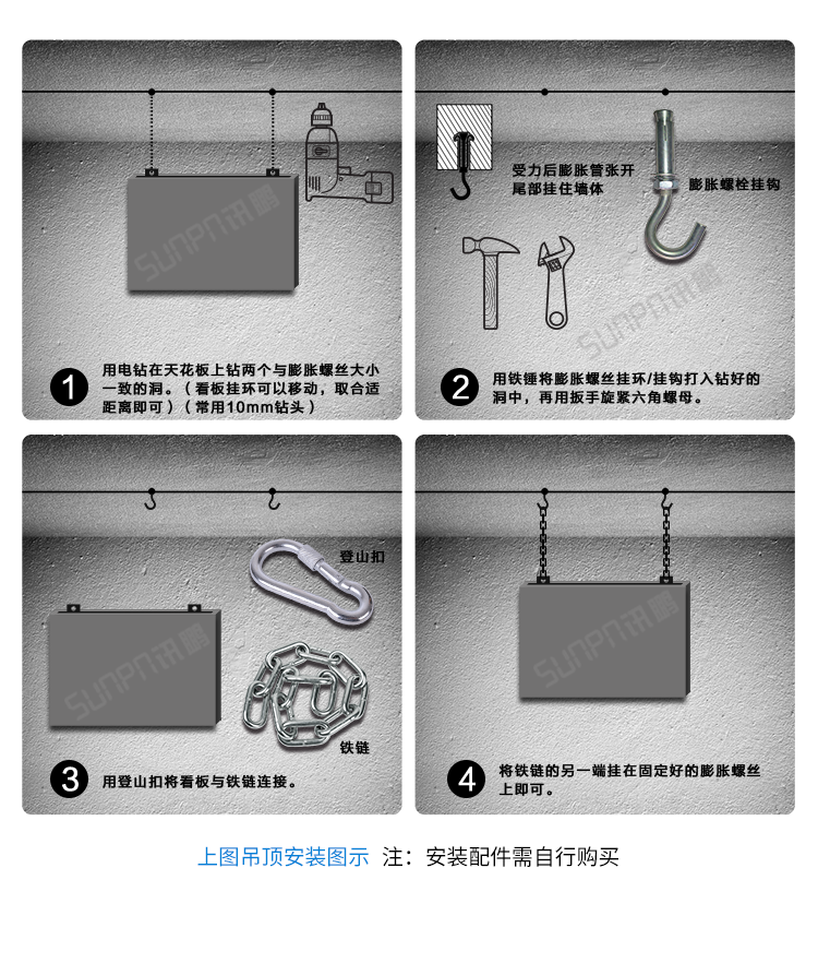 安燈系統(tǒng)看板安裝說明 安燈系統(tǒng)看板安裝說明