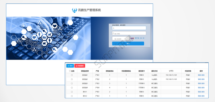 安燈系統(tǒng)-登錄界面