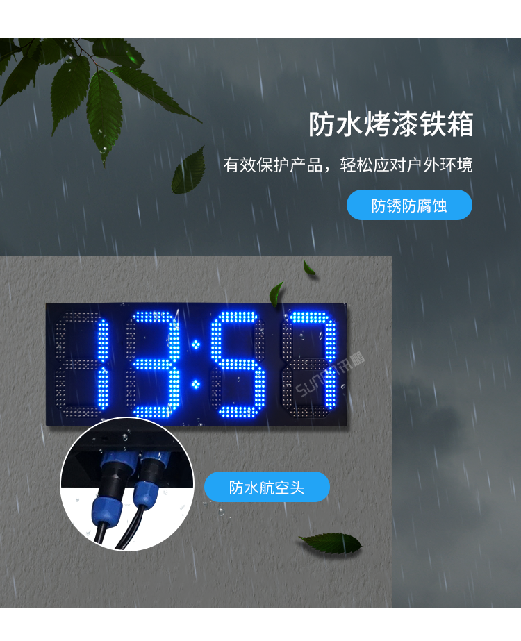 大型LED數(shù)字時鐘-產(chǎn)品介紹