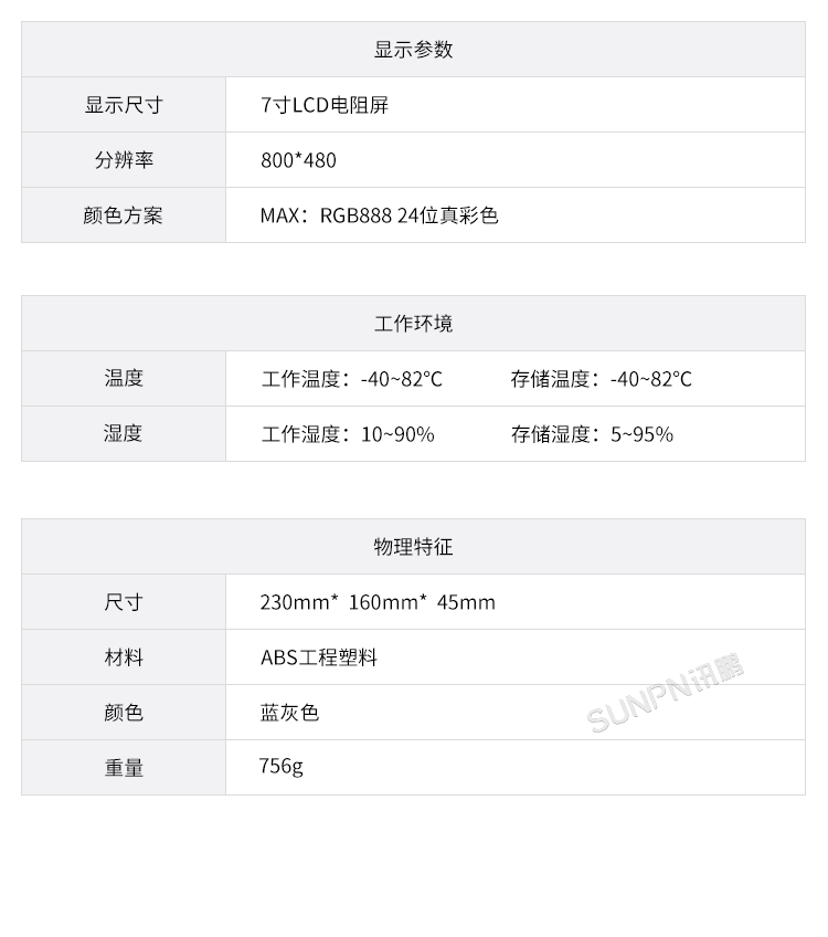 MES工位機-參數(shù)說明