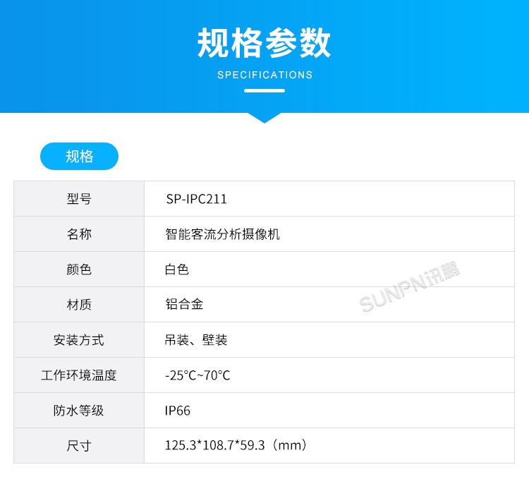 客流統(tǒng)計(jì)監(jiān)控?cái)z像機(jī)-規(guī)格參數(shù) 客流統(tǒng)計(jì)監(jiān)控?cái)z像機(jī)-規(guī)格參數(shù)