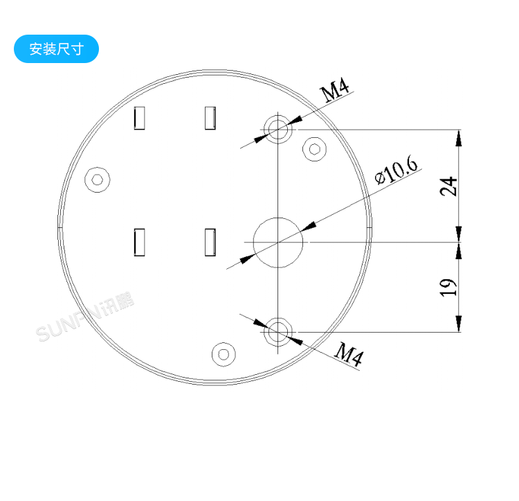 免供電門鎖開關(guān)感應(yīng)器-產(chǎn)品尺寸