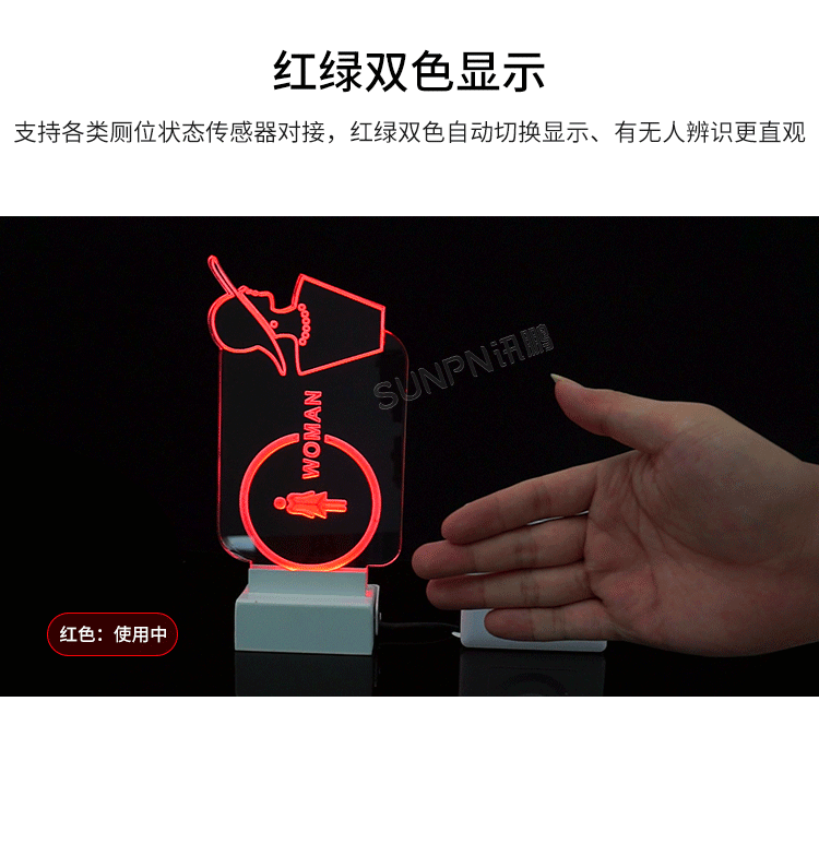 公廁有人無人指示牌-產(chǎn)品介紹